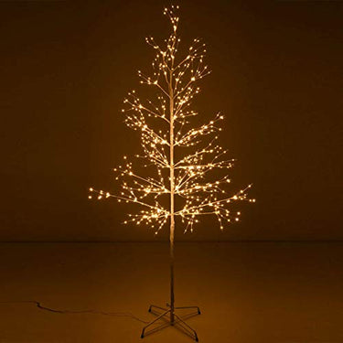 Gärtner Pötschke Micro-LED-Baum Snow Light, groß, 180 cm, Metall, weiß im Sale